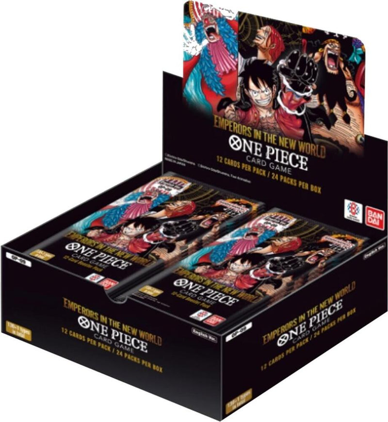 One Piece TCG: OP-09 Emperors in the New World Booster Box (24 Packs)